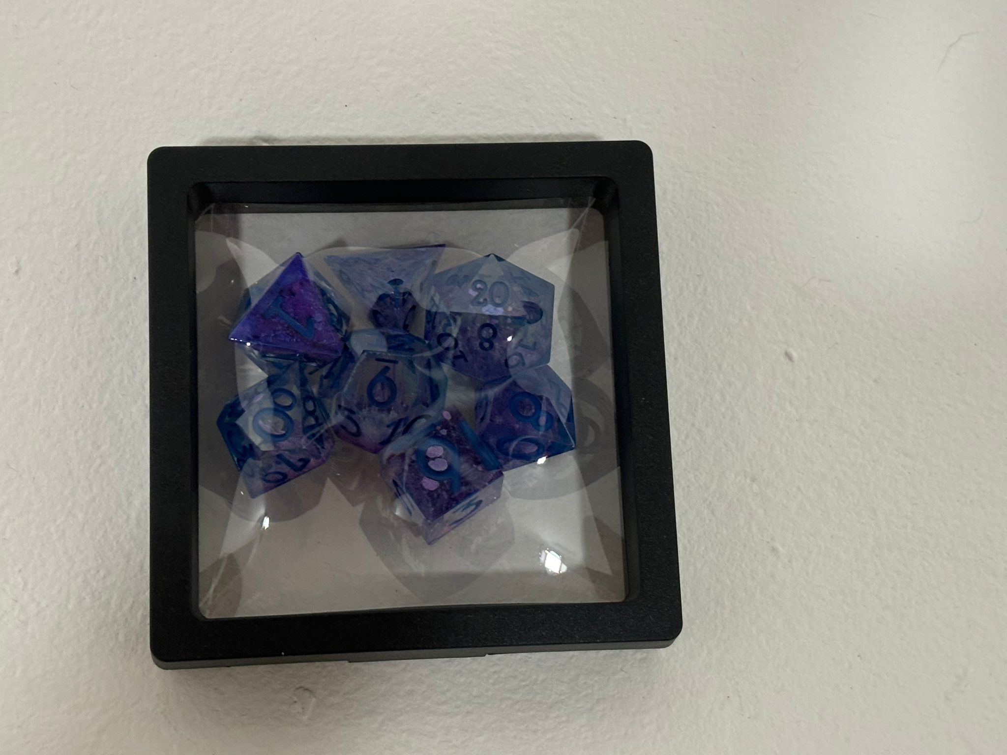 Nice Dice - 7pc Set - Purple Blue